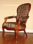 American Southern Yellow Pine Hoopback Armchair
